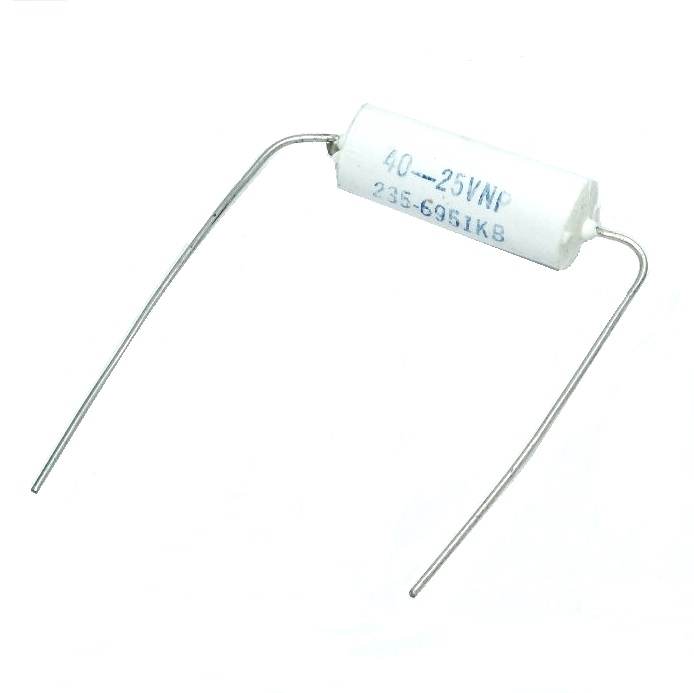 Condensateur non polarisé / 40 uF - 25 Volts