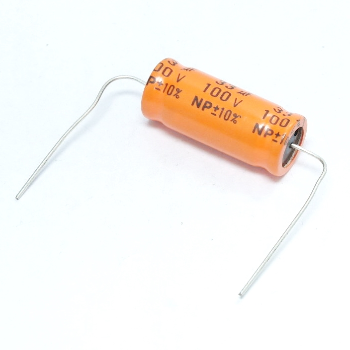 Condensateur non polarisé / 33 uF - 100 Volts