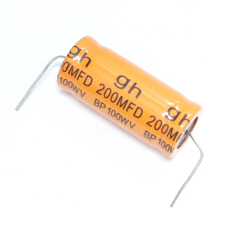 Condensateur non polarisé / 200 uF - 100 Volts