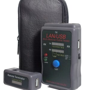Vérificateur de câbles RJ45 / RJ11 / USB-A / USB-B