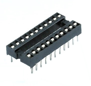 Support pour circuit intégré à 22 contacts