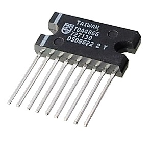 Circuit intégré (IC) TDA4866 à 9 contacts