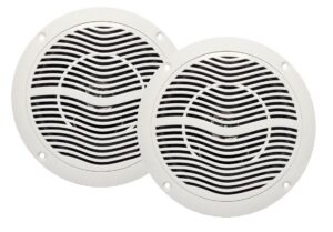 Ensemble de 2 haut-parleurs marins de 4 ohms - 6"