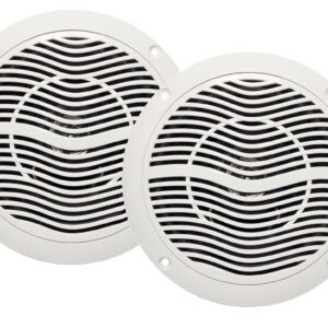 Ensemble de 2 haut-parleurs marins de 4 ohms - 6"