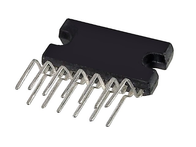 Circuit intégré (IC) TDA1557 à 13 contacts