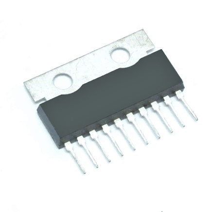 Circuit intégré (IC) LA4430 à 10 contacts