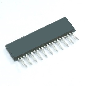 Circuit intégré (IC) LA2220 à 21 contacts