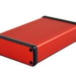 Boîtier Hammond 1455J1201RD 4.72" x 3.06" x 1.07"