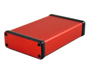 Boîtier Hammond 1455J1201RD 4.72" x 3.06" x 1.07"