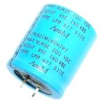 Condensateur polarisé  820 µF à 160 VDC