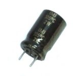 Condensateur polarisé radial 470 µF à 25 VDC