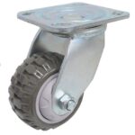 Roulette avec roulement à billes pivotante sur 360° Diamètre: 100 mm
