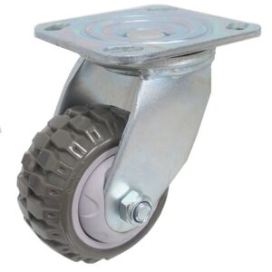 Roulette avec roulement à billes pivotante sur 360° Diamètre: 100 mm