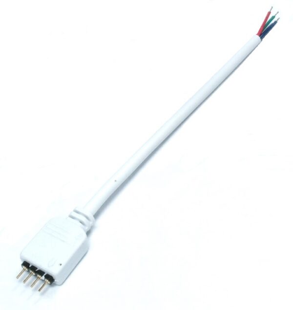 Connecteur mâle pour ruban aux DELs F-FS-5050