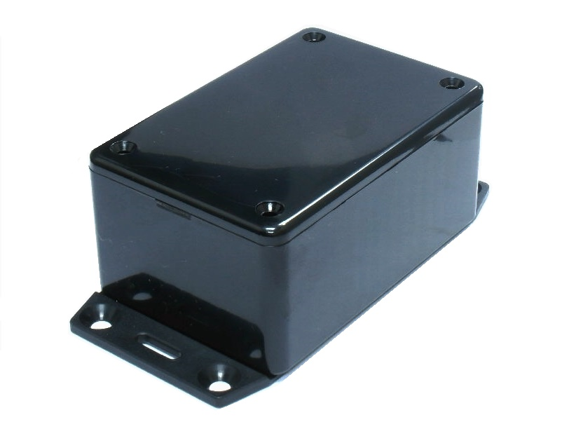 Boîtier Hammond 1591LF2SBK - 3.3" x 2.2" x 1.4