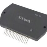 Circuit intégré STK2038 à 16 contacts