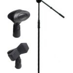 Support pour microphone avec trépied