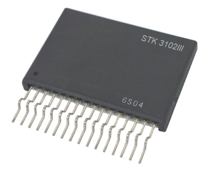 Circuit intégré STK3102III à 15 contacts