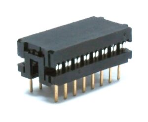 Connecteur IDP à 16 contacts pour câble plat, à souder sur PCB
