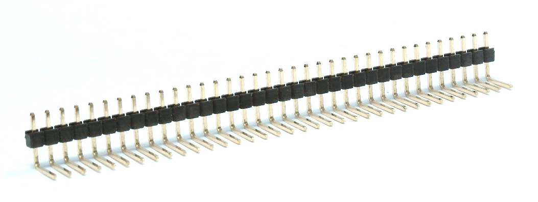 Connecteur "Headers" mâle 0.100" 36 contacts à 90°
