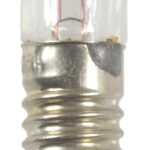 Ampoule miniature à visser TL9.5 E10 de 2.25 volts