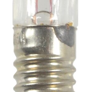 Ampoule miniature à visser TL9.5 E10 de 2.25 volts