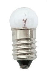Ampoule miniature clignotant G11 E10 de 2.5 Volts