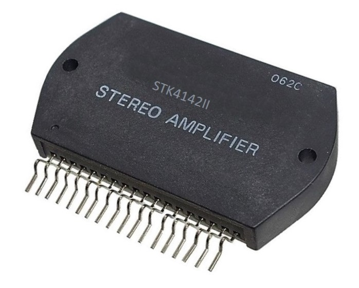Circuit intégré STK4142II à 18 contacts