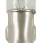 Ampoule miniature T6.5, BA7S de 12.0 Volts