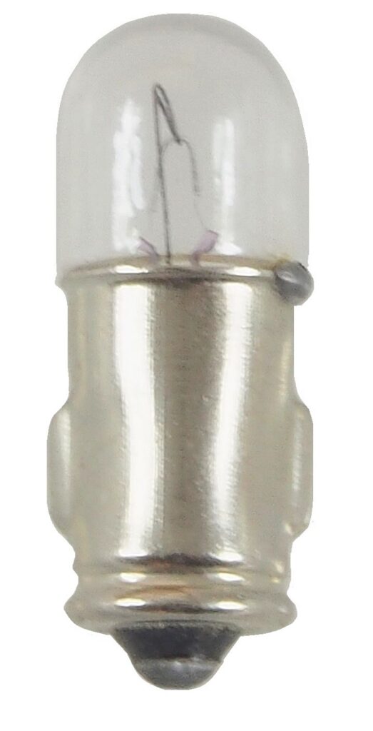 Ampoule miniature T6.5, BA7S de 12.0 Volts
