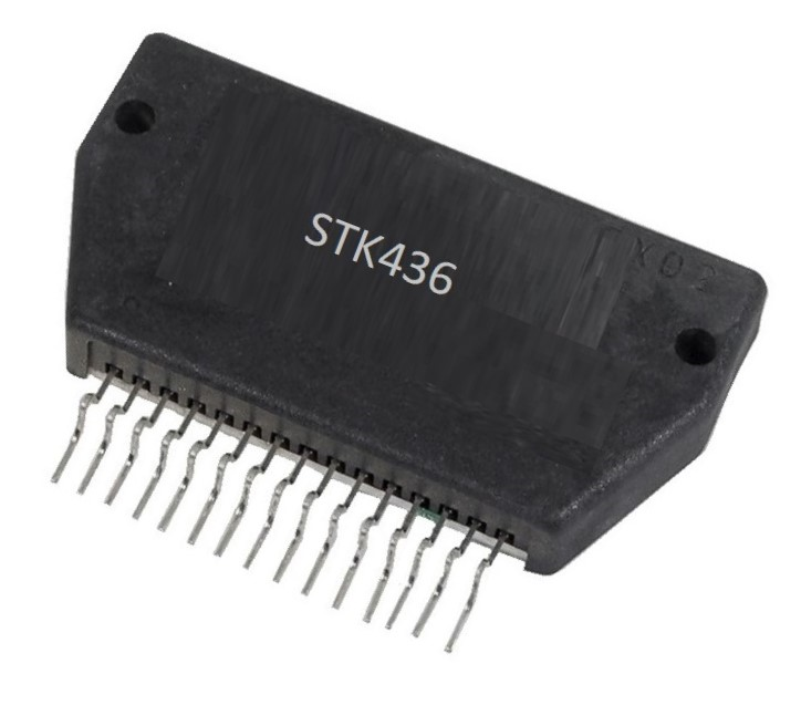 Circuit intégré STK436 à 15 contacts