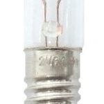 Ampoule miniature T10 E10 de 28.0 Volts