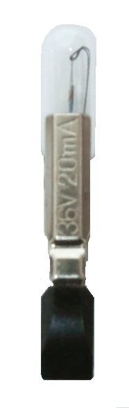 Ampoule miniature T-55 de 36.0 Volts