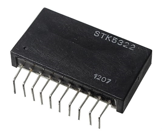 Circuit intégré STK5322 à 10 contacts
