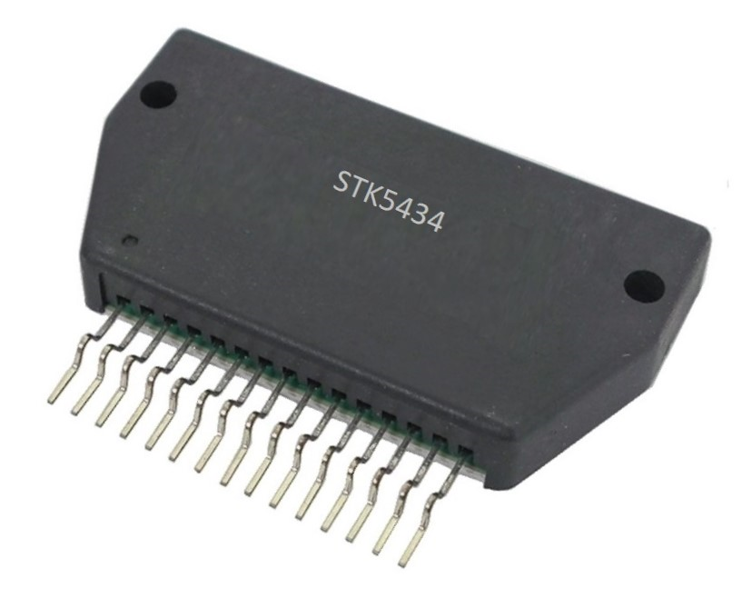 Circuit intégré STK5434 à 15 contacts