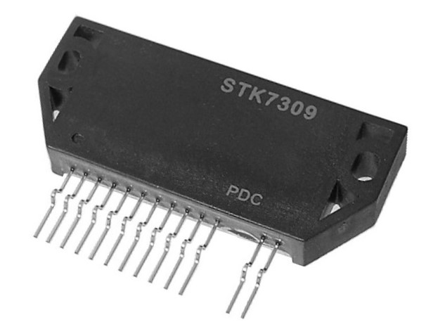 Circuit intégré STK7309 à 15 contacts