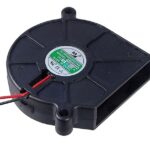 Ventilateur à turbine de 12 VDC - 62 x 61 x 18 mm