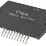 Circuit intégré STK036 à 10 contacts