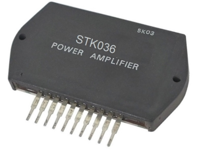 Circuit intégré STK036 à 10 contacts
