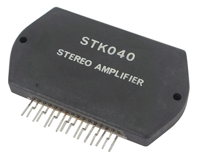 Circuit intégré STK040 à 16 contacts