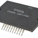 Circuit intégré STK078 à 10 contacts