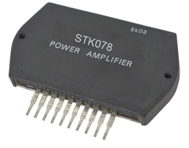 Circuit intégré STK078 à 10 contacts