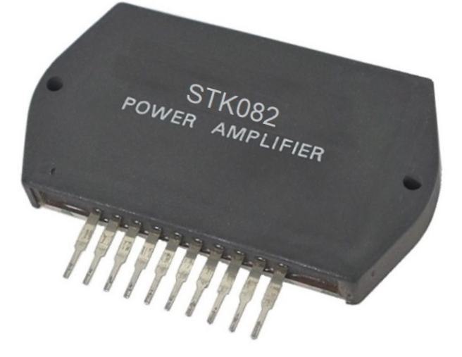 Circuit intégré STK082 à 10 contacts