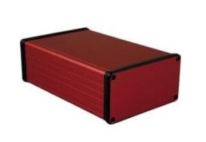 Boîtier Hammond 1455N1601RD 6.3" x 4.06" x 2.09"