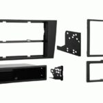 Ensemble de fixation de radio pour une AUDI A4 2000-2001