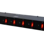 Sélecteur de type Rack Mount à 8 prises