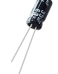 Condensateur radial polarisé 33 µF à 63 VDC