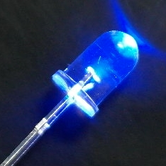 DEL bleu HD 5 mm 3.5 à 3.7V