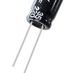 Condensateur radial polarisé 220 µF à 35 VDC