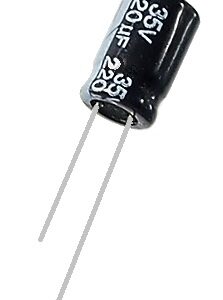Condensateur radial polarisé 220 µF à 35 VDC